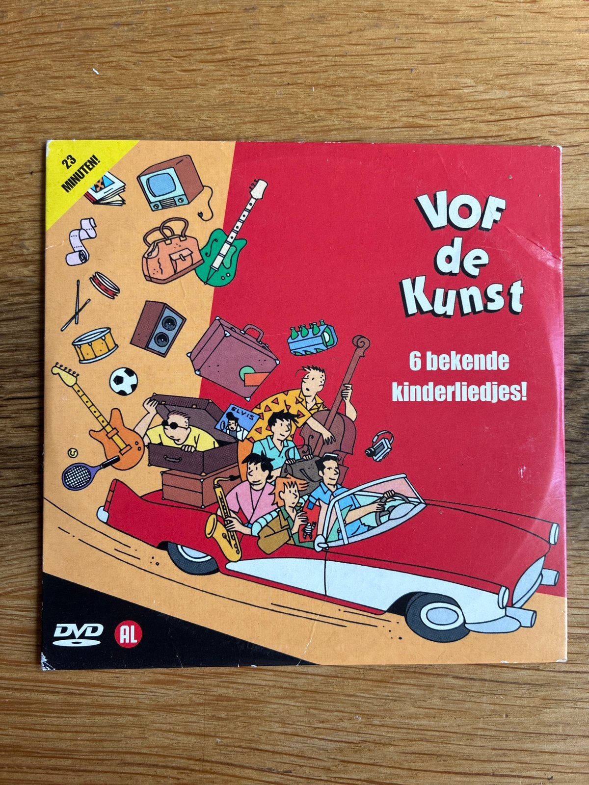 VOF de Kunst - 6 bekende kinderliedjes! (DVD), Gebruikt, Alle leeftijden, Familie, Film