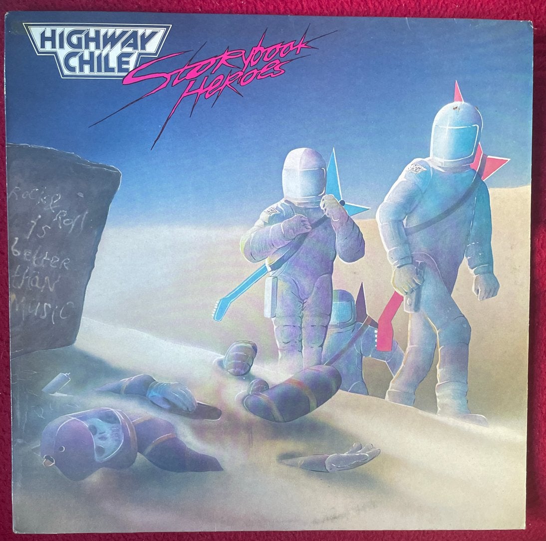 Highway Chile - Storybook Heroes LP (1983) Hard Rock, Cd's en Dvd's, Gebruikt, 1980 - 1989, Ophalen of Verzenden, 12 inch