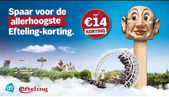 AH Efteling zegels, Albert Heijn, Ophalen of Verzenden