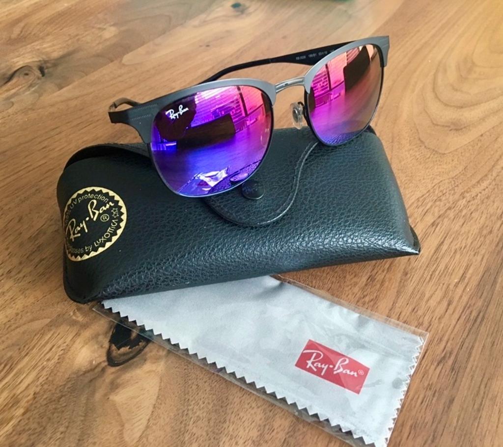 Ray-Ban Zonnebril special edition *ZGAN*, Sieraden, Tassen en Uiterlijk, Zonnebrillen en Brillen | Heren, Zonnebril, Zwart, Ophalen of Verzenden