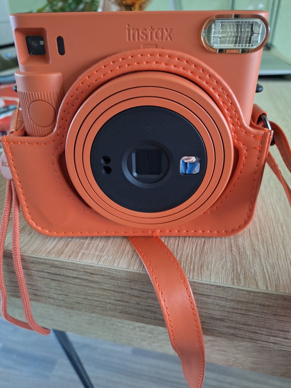 Fujifilm Instax SQ1 instant camera met hoes en film, Ophalen, Instant camera, Zo goed als nieuw, Fujifilm