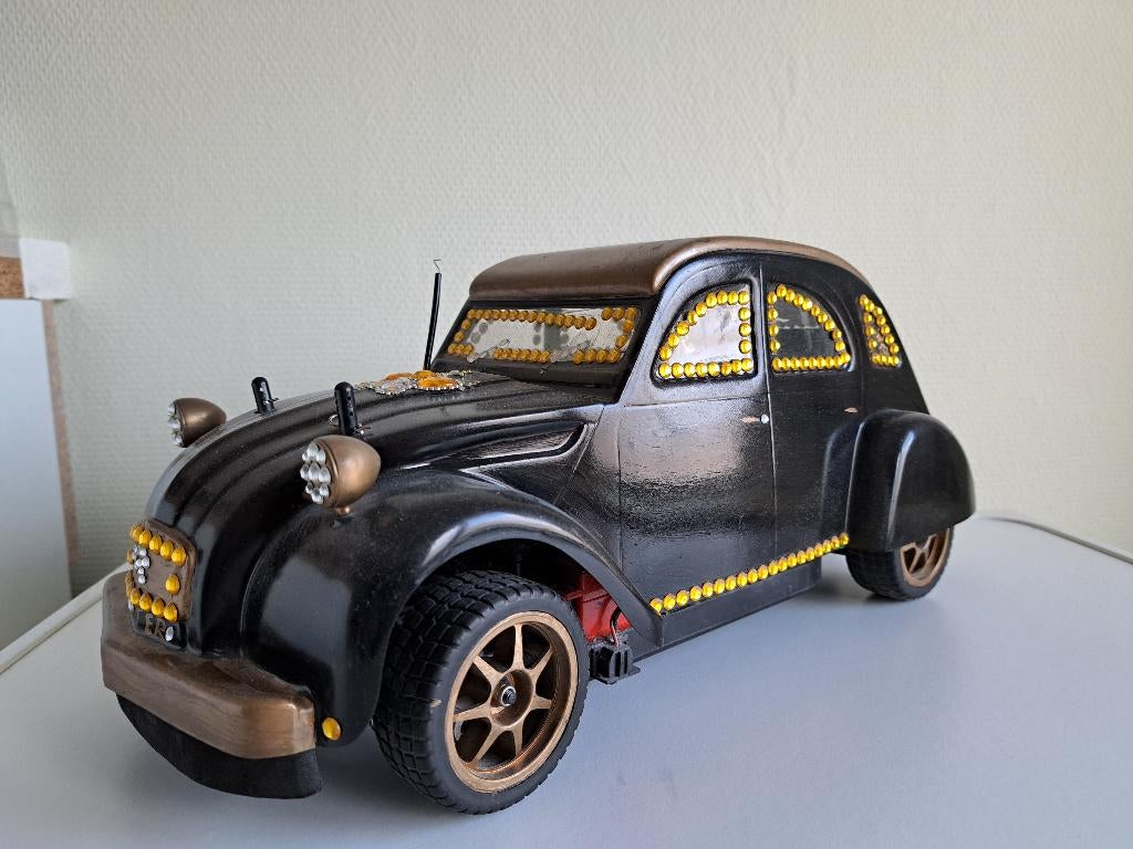 Rc Auto Carson vintage model eend 50+ jaar, Gebruikt, Auto, Groter dan 1:32, Ophalen