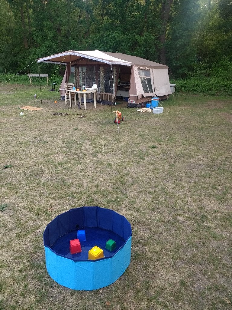 vouwwagen Alpenkreuzer, Ophalen, Alpenkreuzer, Beige, Aanwezig