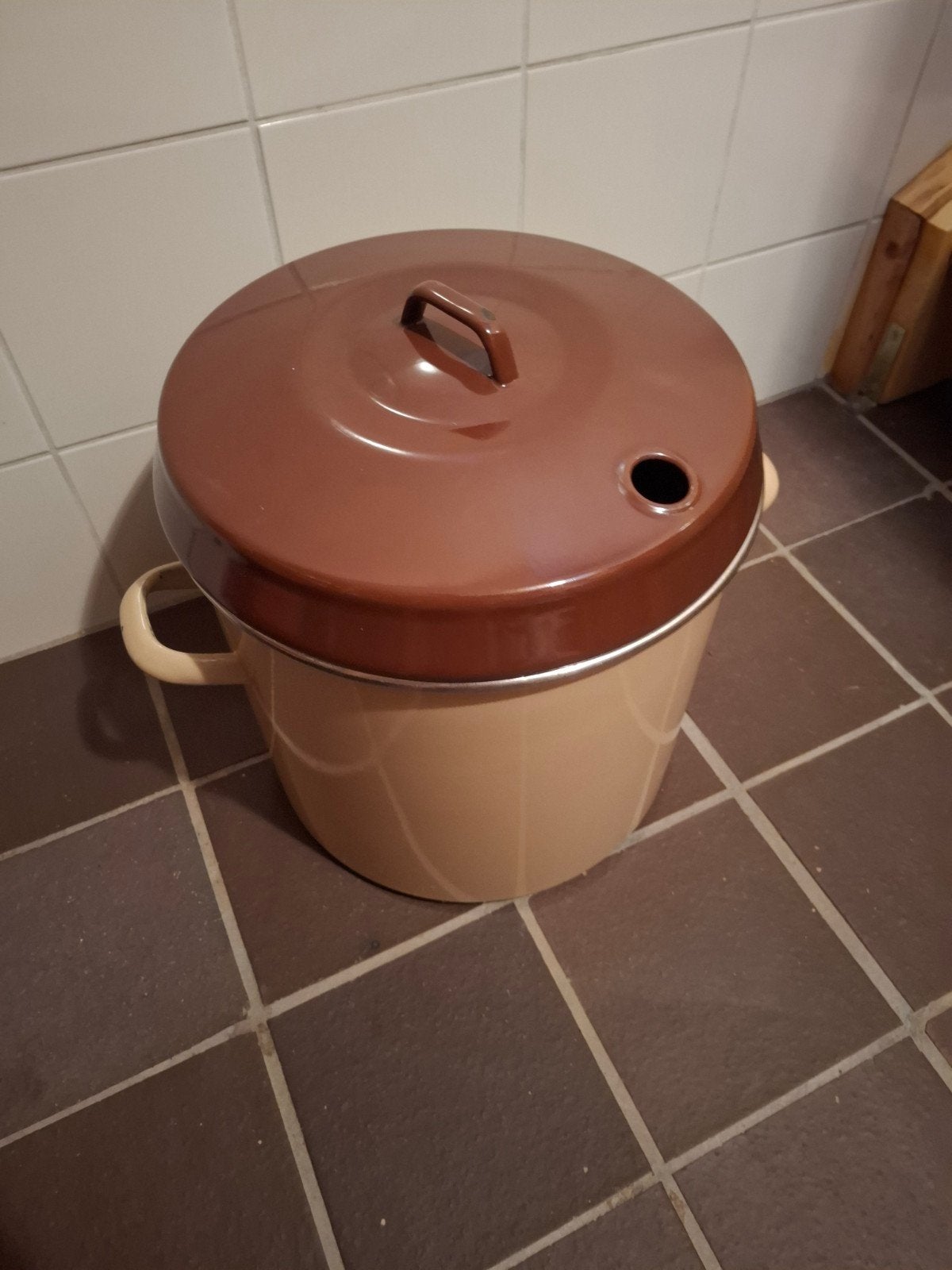 Weckketel / Inmaakketel - Emaille, Ophalen of Verzenden, Gebruikt, Emaille