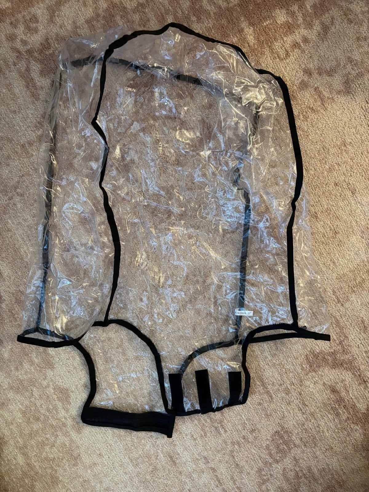 Transparante kofferhoes Medium - luggage cover, 60 tot 70 cm, Nieuw, Ophalen of Verzenden, Zacht kunststof