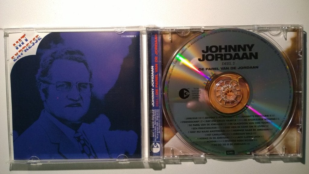 Johnny Jordaan - Deel 2 De Parel Van De Jordaan, Ophalen of Verzenden, Zo goed als nieuw, Levenslied of Smartlap, Album