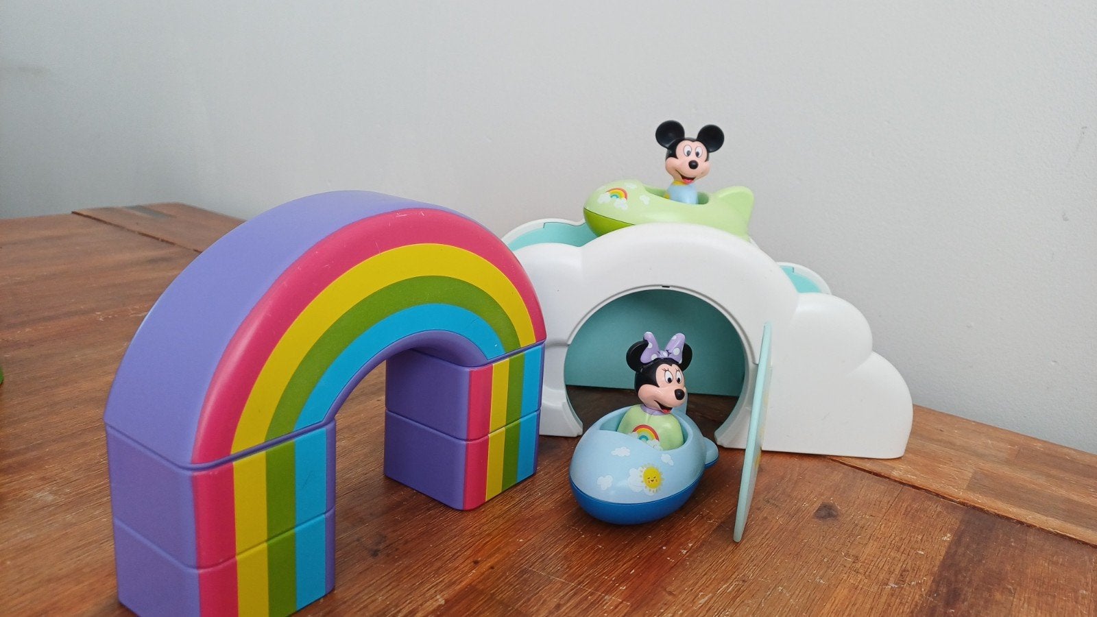 Mickey Mousse Wolkenhuis playmobiel, Ophalen