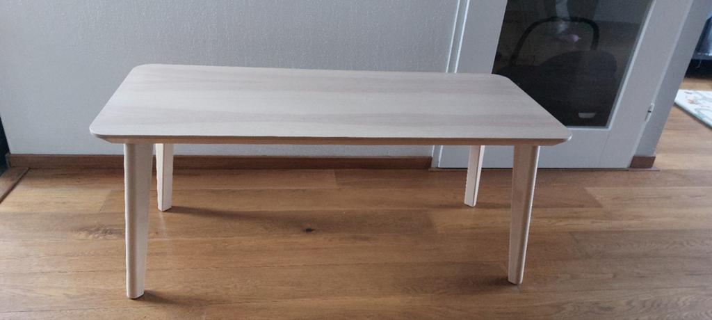 Ikea lisabo salontafel koffietafel, Ophalen, Gebruikt, 100 tot 150 cm, 50 tot 100 cm