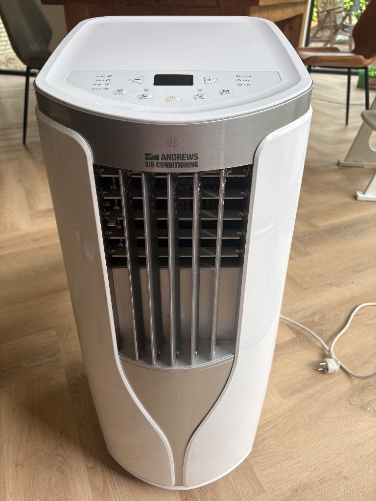 Mobiele airco 2kW, Ophalen, 3 snelheden of meer, Zo goed als nieuw, Koelen en Ontvochtigen
