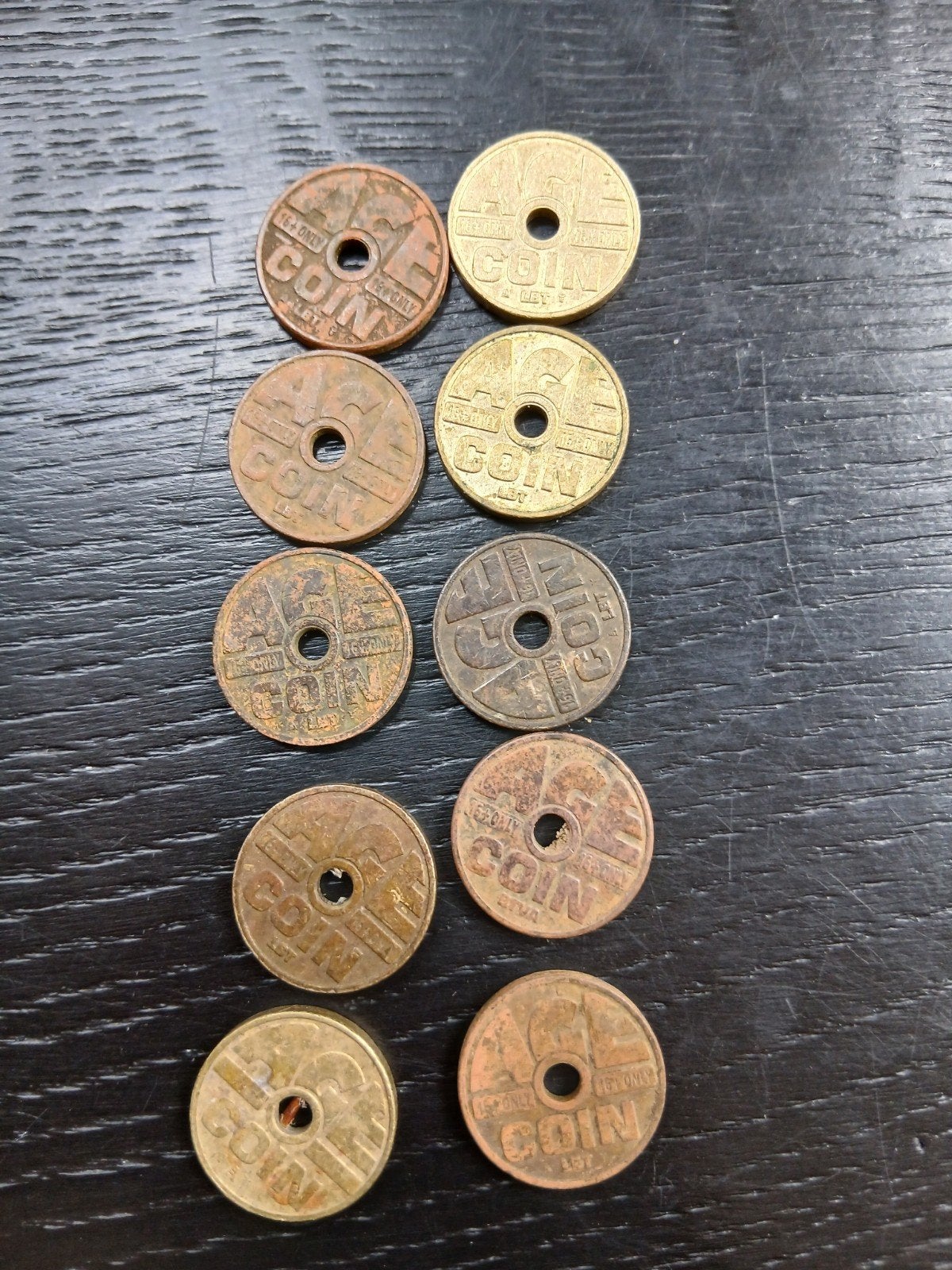 Set van 10 Age Coins, Postzegels en Munten, Ophalen of Verzenden, Overige typen