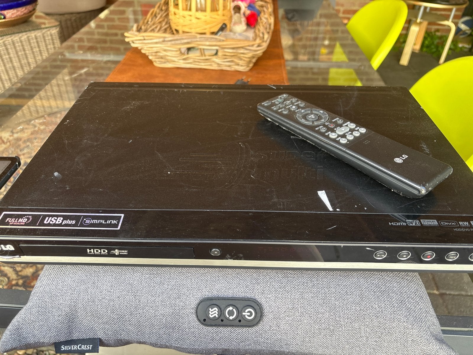 LG DVD-recorder met harddisk en afstandsbediening, Gebruikt, Met harddisk, Dvd-recorder, Ophalen of Verzenden