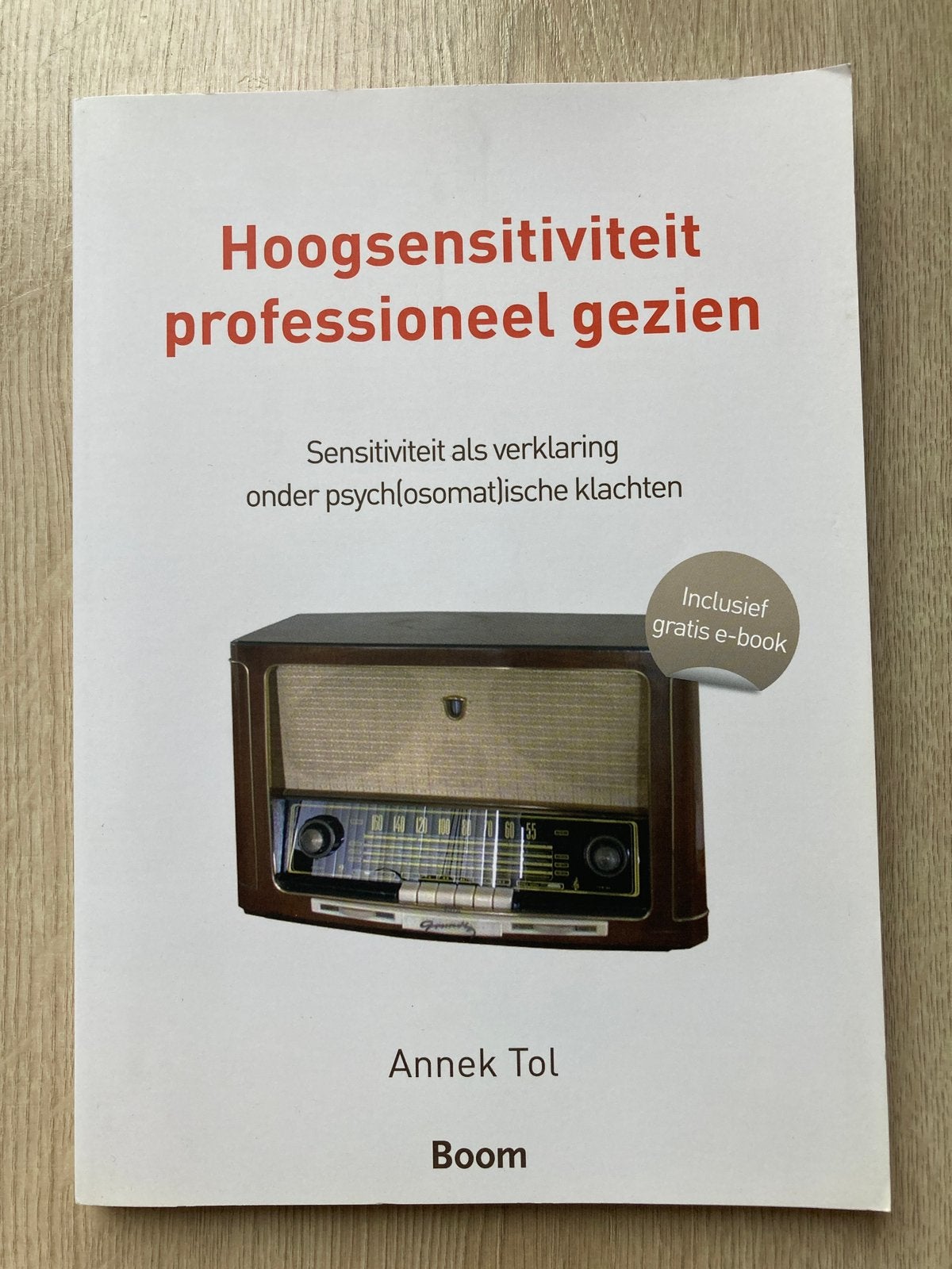 Annek Tol - Hoogsensitiviteit professioneel gezien, Ophalen of Verzenden, Zo goed als nieuw, Annek Tol
