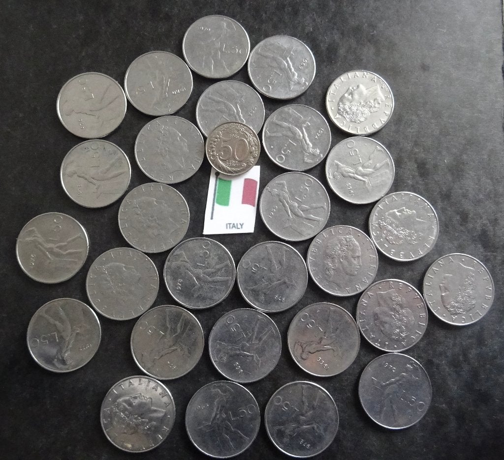 Munten Italy, Ophalen of Verzenden, Overige landen