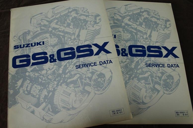 Suzuki GS GSX 1980 motorcycle service data book, Motoren, Ophalen of Verzenden, Suzuki