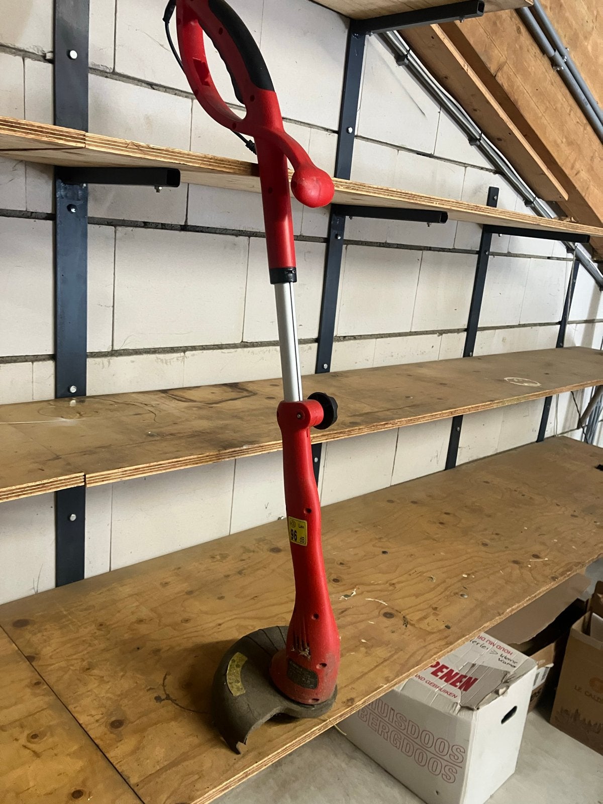 Gamma GT350T Elektrische Grastrimmer - 350W, 230V, Tuin en Terras, Ophalen, Cirkelmaaier, Gebruikt, Handgrasmaaier