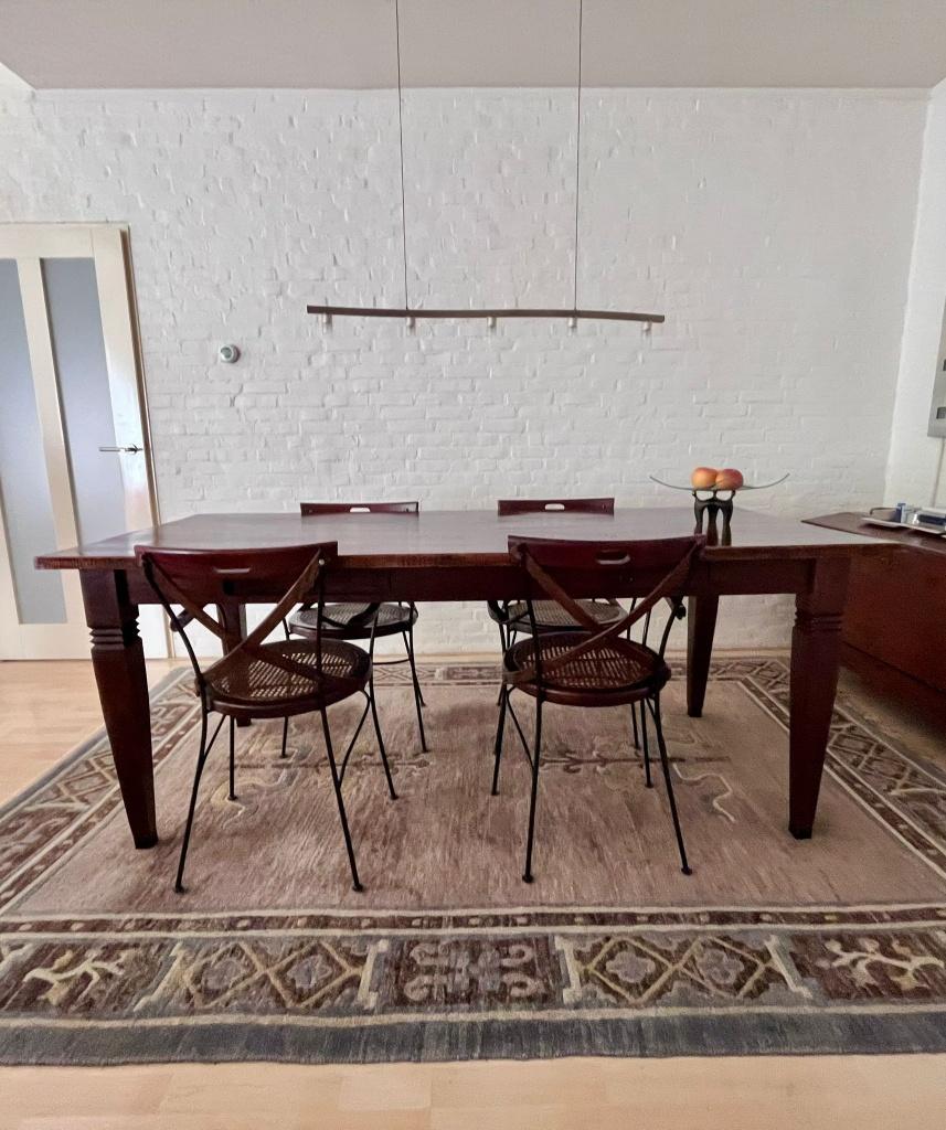 Mooie eettafel te koop, Huis en Inrichting, Tafels | Eettafels, Zo goed als nieuw, 50 tot 100 cm, 150 tot 200 cm, Rechthoekig