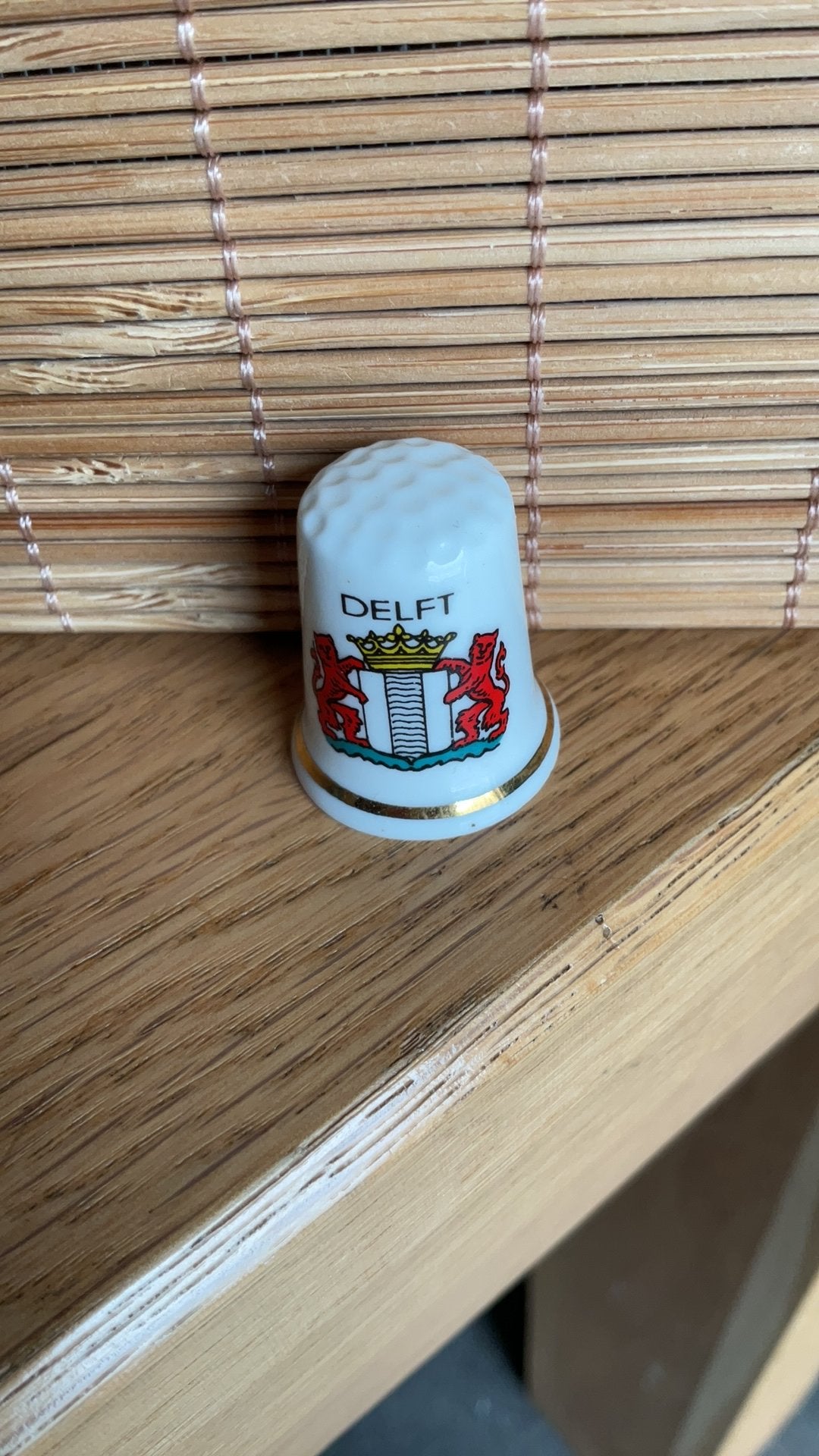 Delft vingerhoed vingerhoedje vingerhoedjes vingerhoeden, Verzenden, Nieuw, Porselein, Nederland