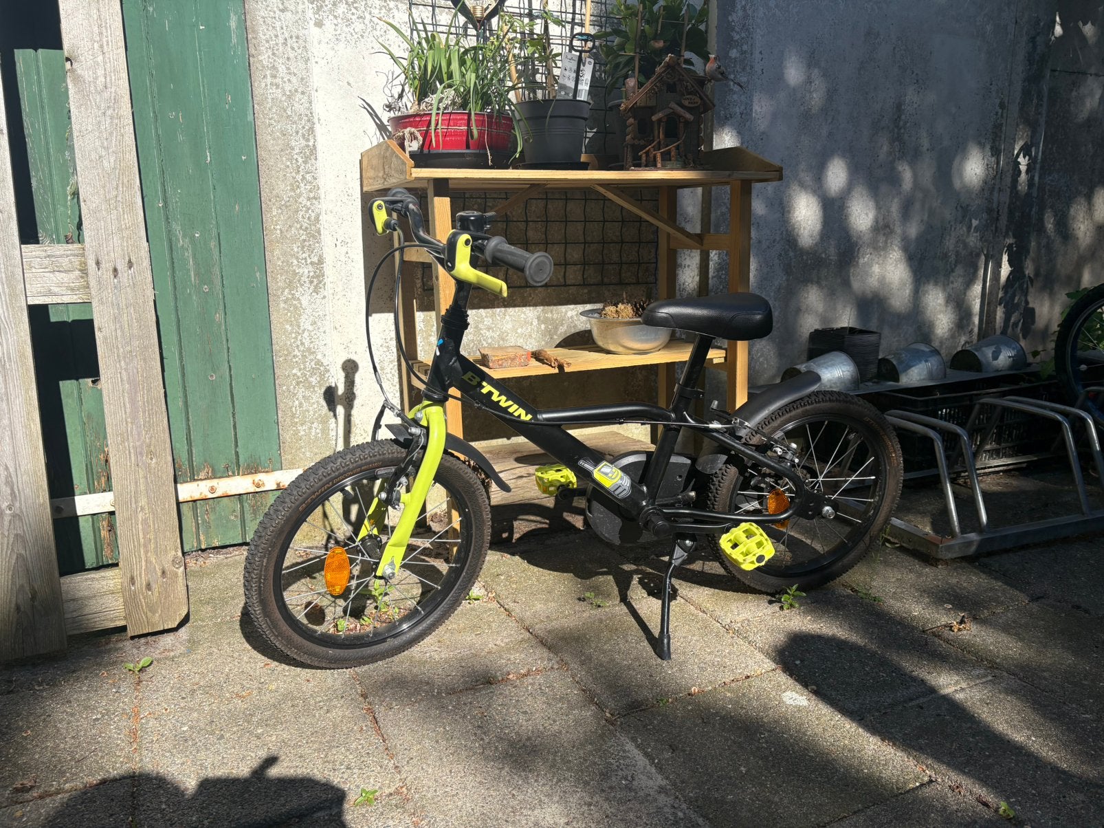 Kinderfiets 16inch, Ophalen, Zo goed als nieuw, Velgrem, 16 inch