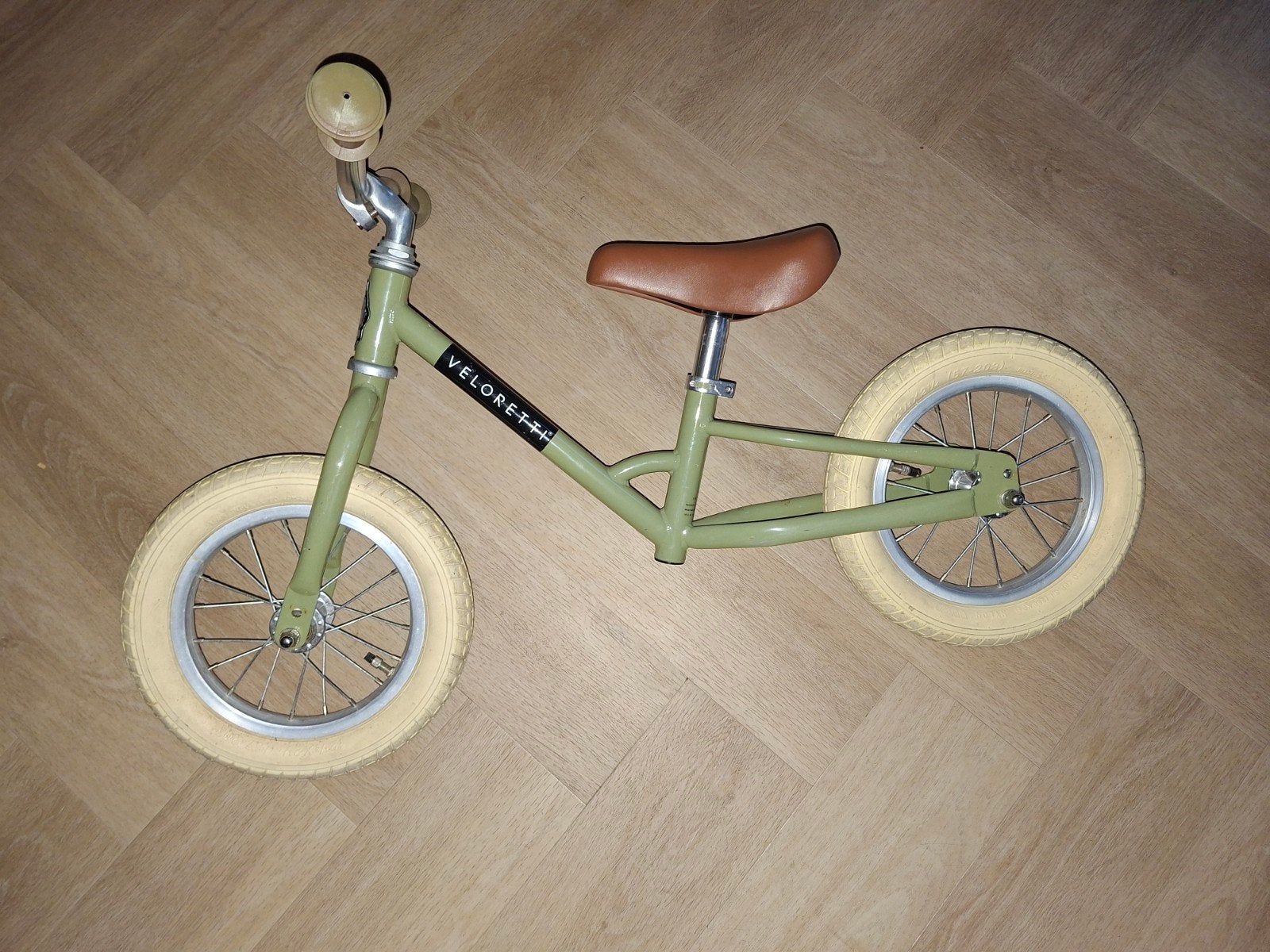 Veloretti loopfiets - Groen, Ophalen of Verzenden, Zo goed als nieuw, 16 tot 20 inch, Veloretti