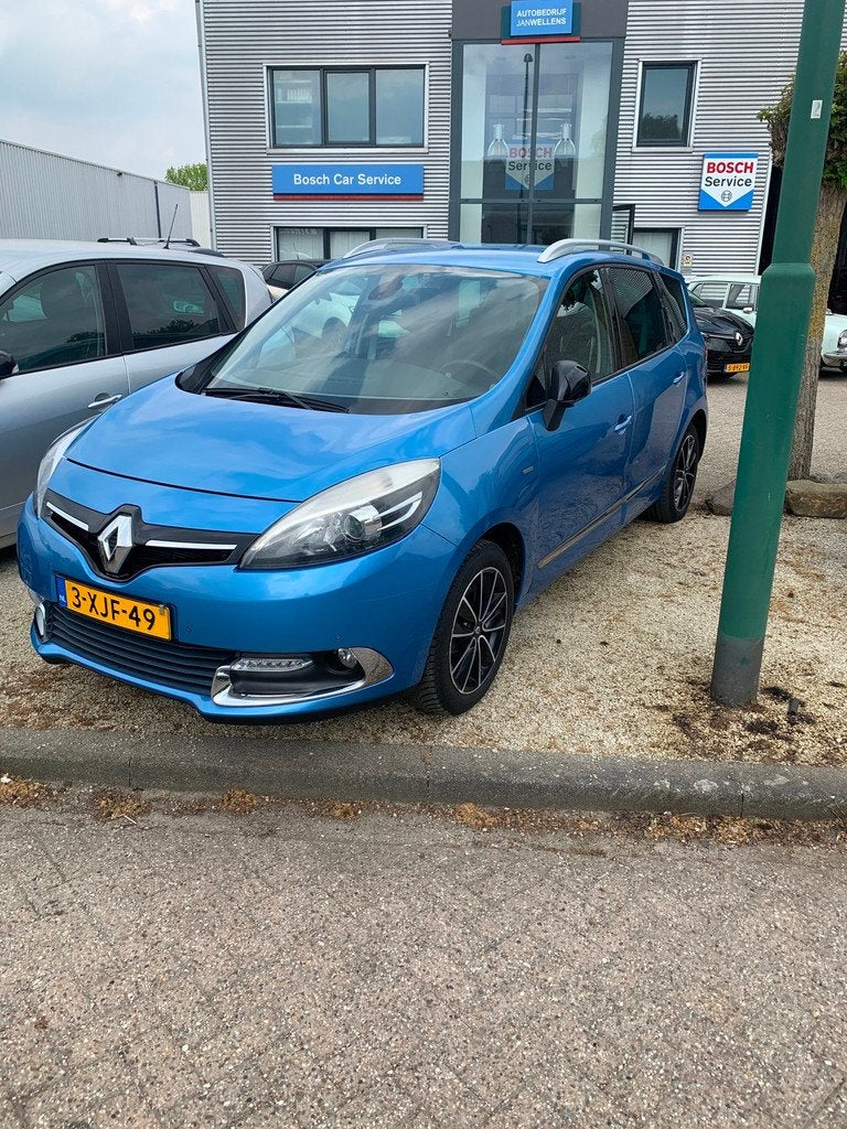Renault Grand Scénic 1.2 TCe Bose 7p., Auto's, Renault, Euro 5, Stof, Gebruikt, Zwart