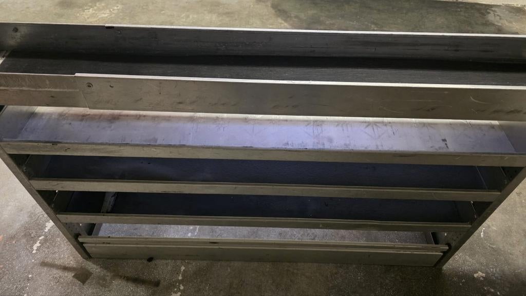 Aluca stelling kast bedrijfswagen inrichting opslag hond, Ophalen