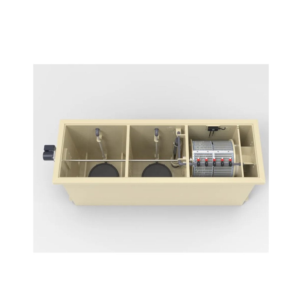 CL22-M DVS combi trommelfilter 2 kamer Japanse mat koivijver, 5384sg, Verzenden, Heeschkoi, Nieuw