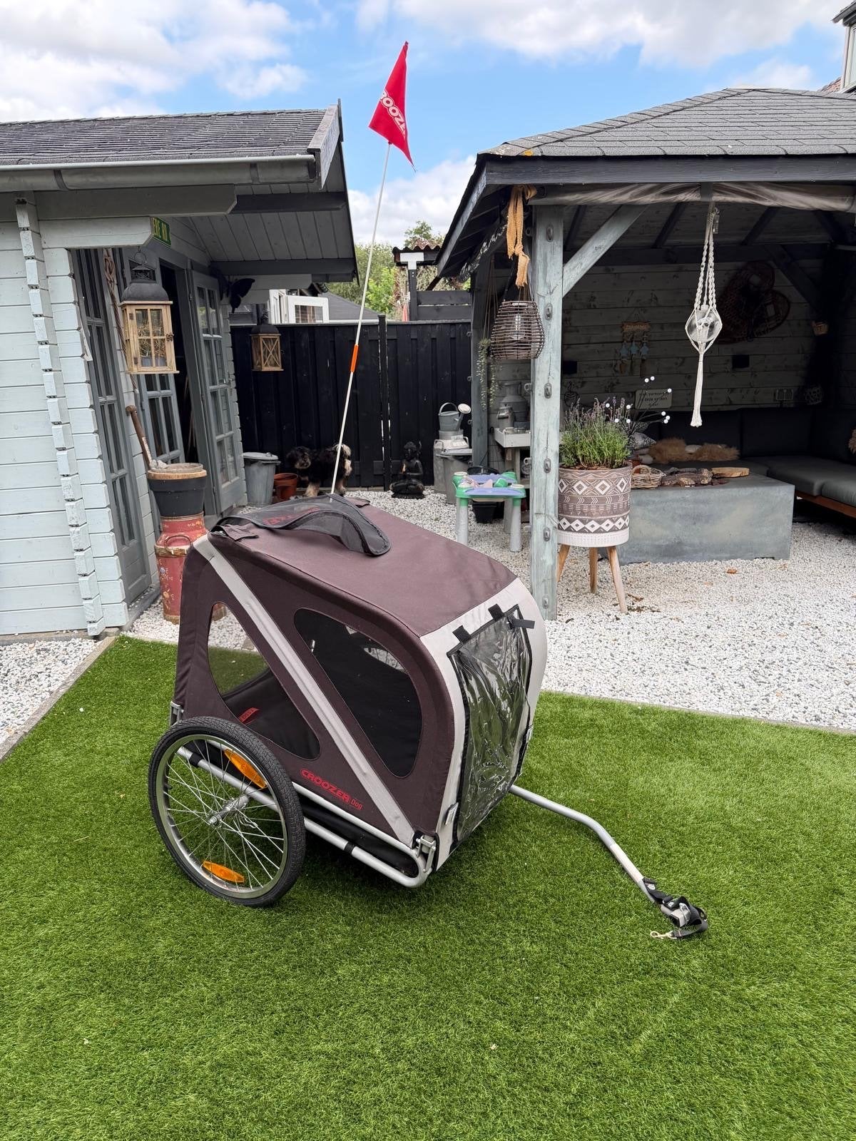 Croozer Dog Hondenkar - Opvouwbaar en Comfortabel, Ophalen, Gebruikt, Opvouwbaar, 20 tot 40 kg