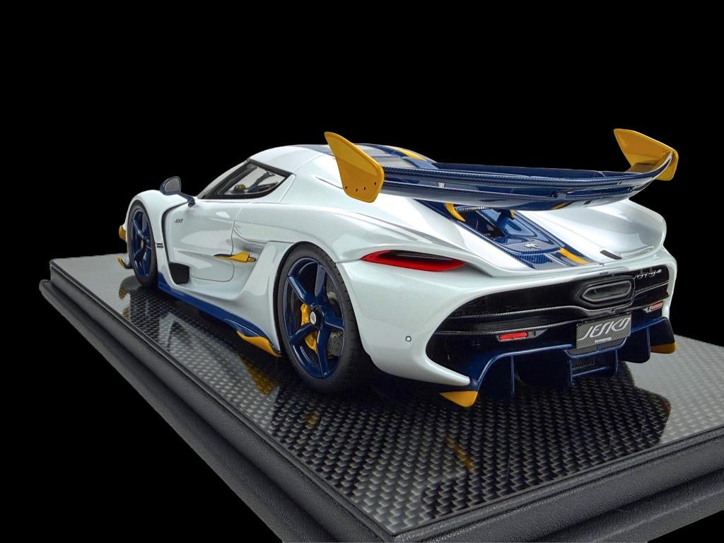 Koenigsegg Jesko, Christal White 1:18 FrontiArt Pre-Order, Hobby en Vrije tijd, Modelauto's | 1:18, Ophalen of Verzenden, Nieuw