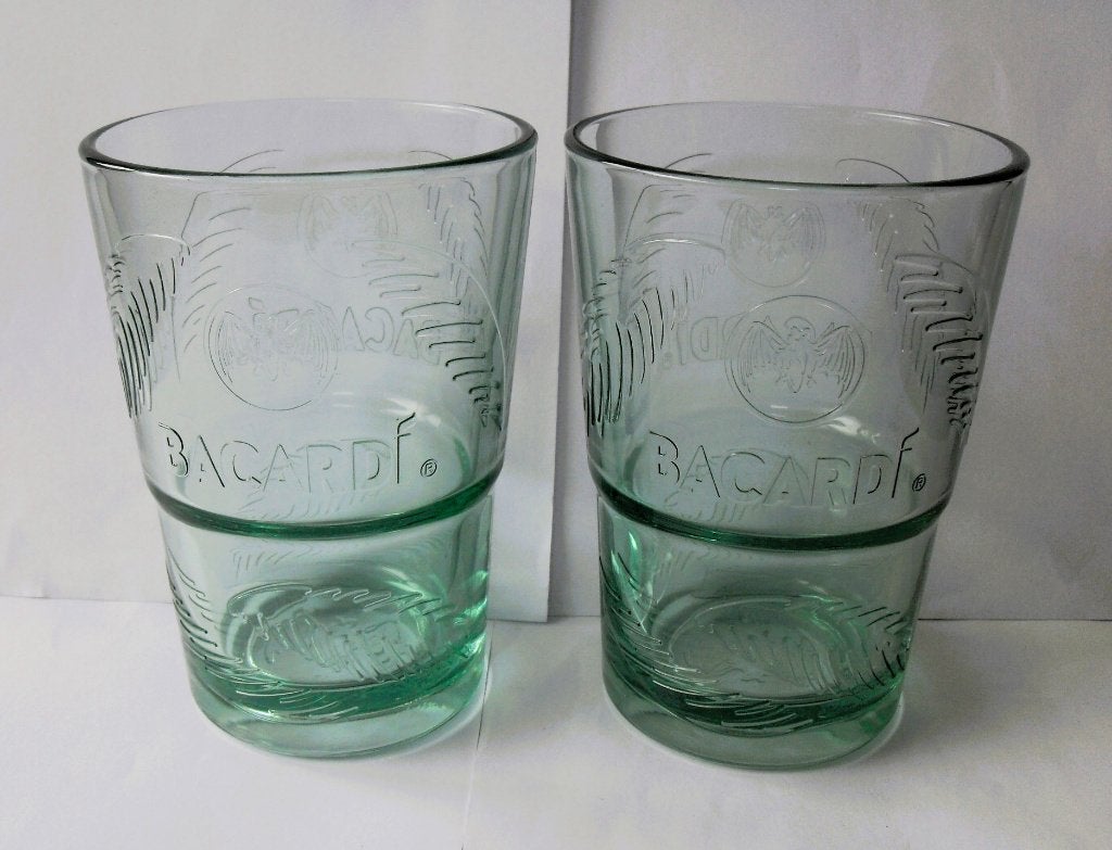 Bacardi Glazen Special Bacardi Rum, Ophalen of Verzenden, Zo goed als nieuw, Overige typen