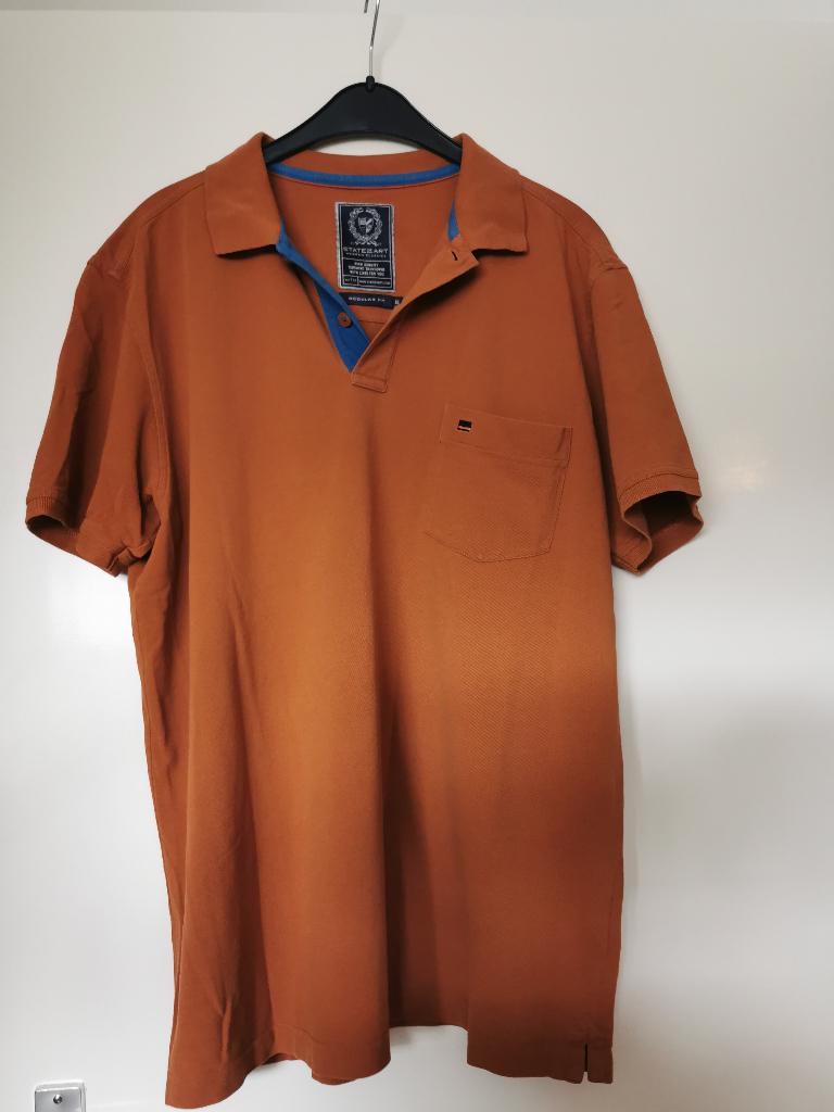 97 .. zgan state of art  trui met polo maat L - xl, Ophalen of Verzenden, Zo goed als nieuw, Maat 56/58 (XL), Overige kleuren