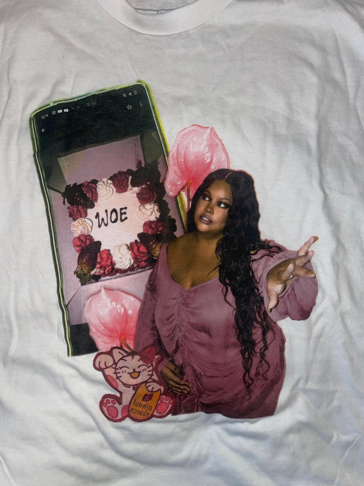 SHYGIRL t-shirt merch, Kleding | Dames, T-shirts, Maat 46/48 (XL) of groter, Nieuw, Ophalen of Verzenden, Korte mouw