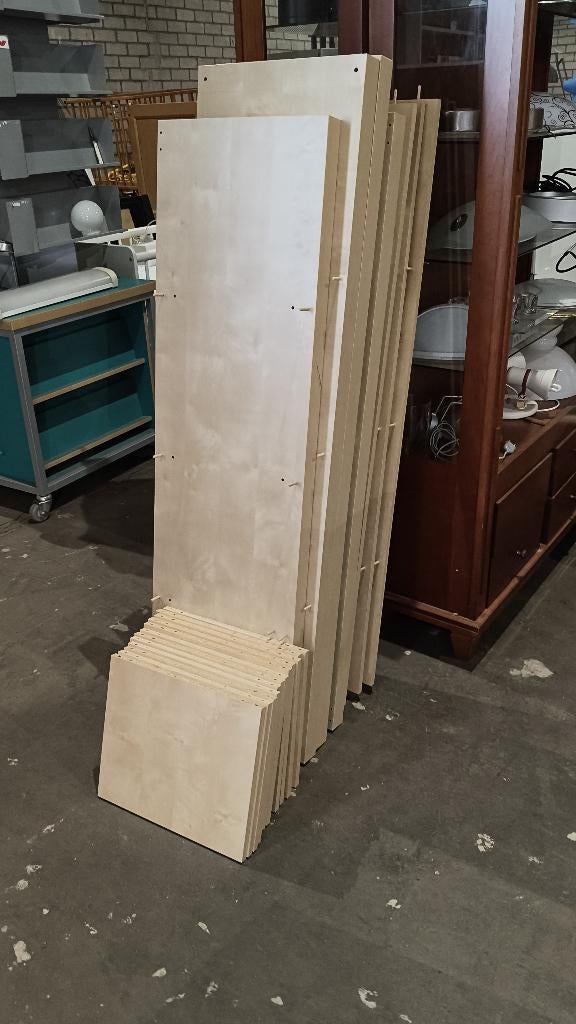 IKEA EXPEDIT 4x4 kast 147x147 – gedemonteerd, Huis en Inrichting, Kasten | Boekenkasten, Ophalen, Met plank(en), Gebruikt, 100 tot 150 cm