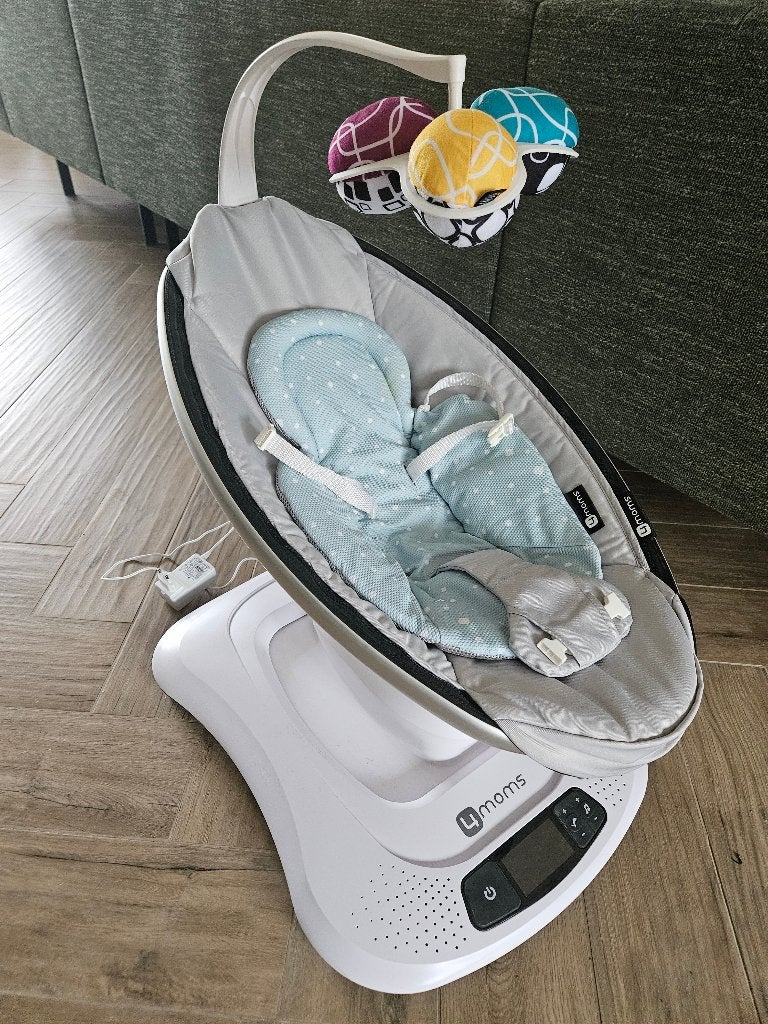 4moms Mamaroo 4.0 wipstoel in nieuwstaat, Schommelstoel, Verstelbaar, Zo goed als nieuw, Ophalen