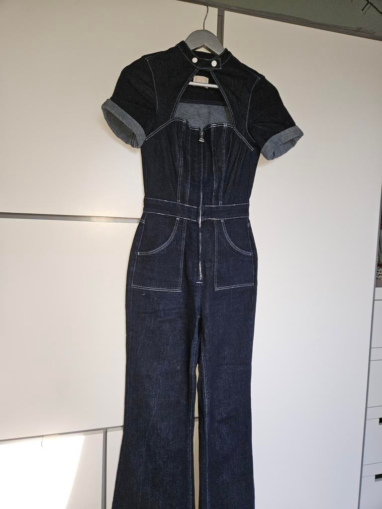 GUESS X Mayadorable denim jumpsuit EU38 (valt als smalle S), Blauw, Ophalen of Verzenden, Maat 36 (S), GUESS