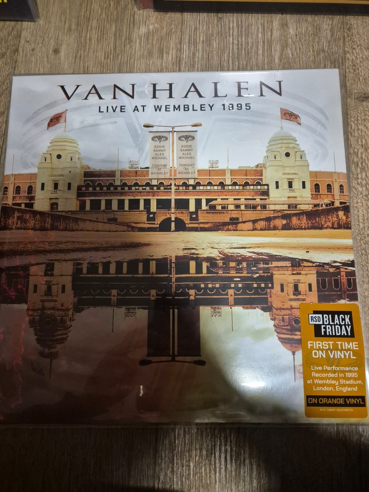 Van Halen – Live at Wembley 1995 LP oranje vinyl lp RSD, LP, Hard Rock, Ophalen of Verzenden, Zo goed als nieuw