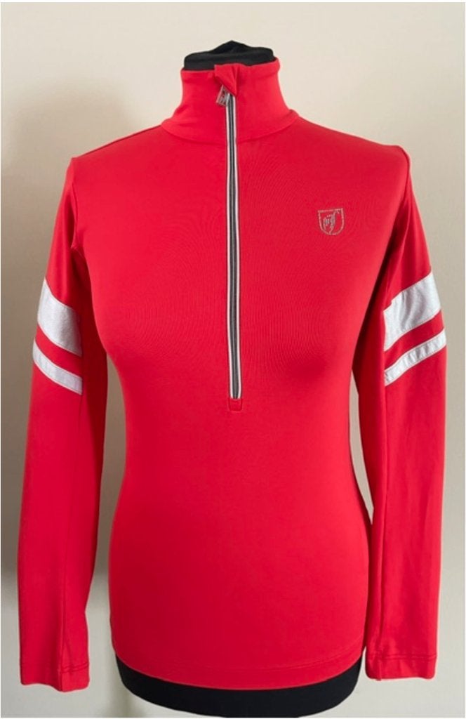 Toni Sailer ski pully rood Maat 34, Kleding | Dames, Overige typen, Ophalen of Verzenden, Zo goed als nieuw, Maat 34 (XS) of kleiner