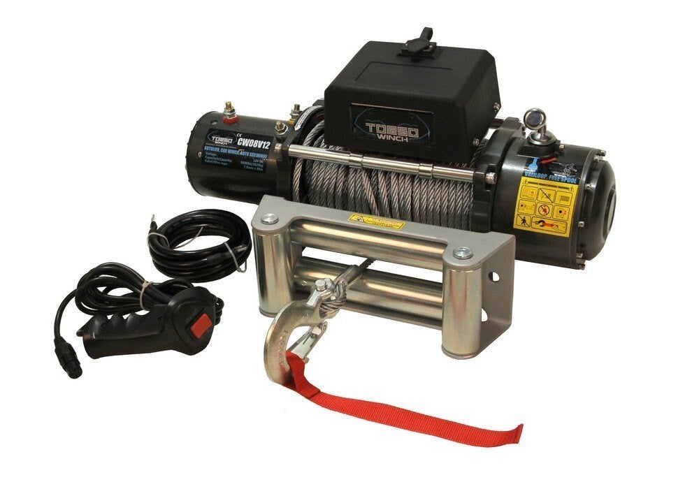 Elektrische lier 12V ( 3600 Kg ), Auto diversen, Verzenden