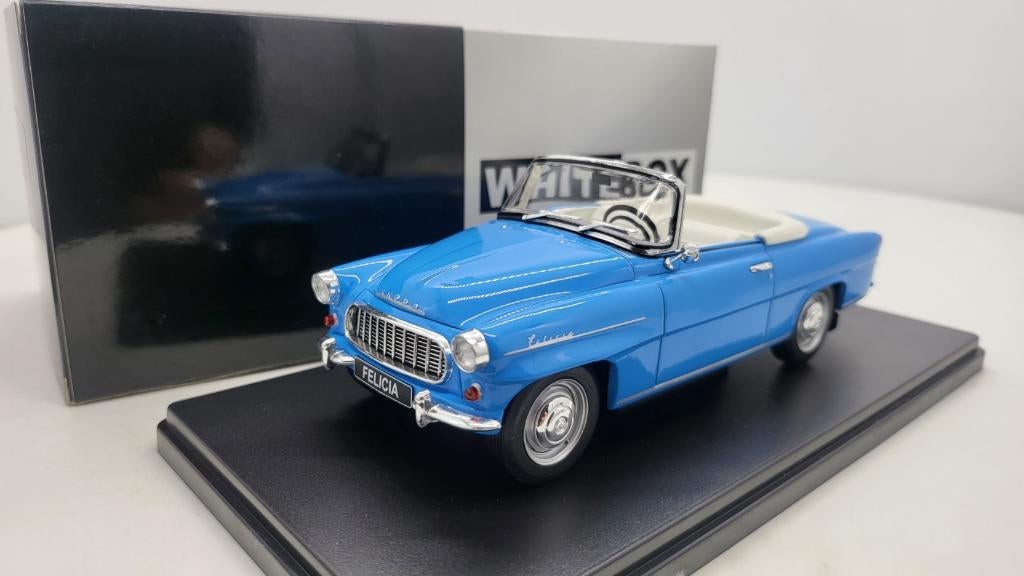 Skoda Felicia Cabrio, hellblau, 1959, van WhiteBox, Ophalen of Verzenden, Nieuw, Auto, Overige merken