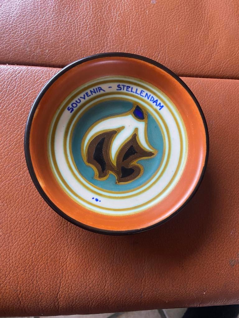 Souvenir-Stellendam  Zenith Gouda CH278., Antiek en Kunst, Antiek | Keramiek en Aardewerk, Ophalen of Verzenden