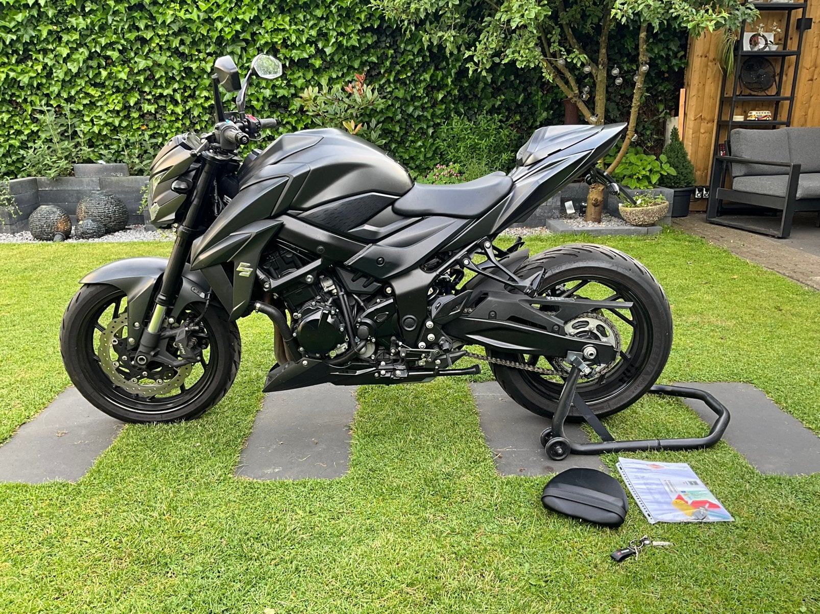 Suzuki GSX-S750 (ABS) Black Edition 2019, 750 cc, 4 cilinders, Motorrijbewijs A, Gebruikt