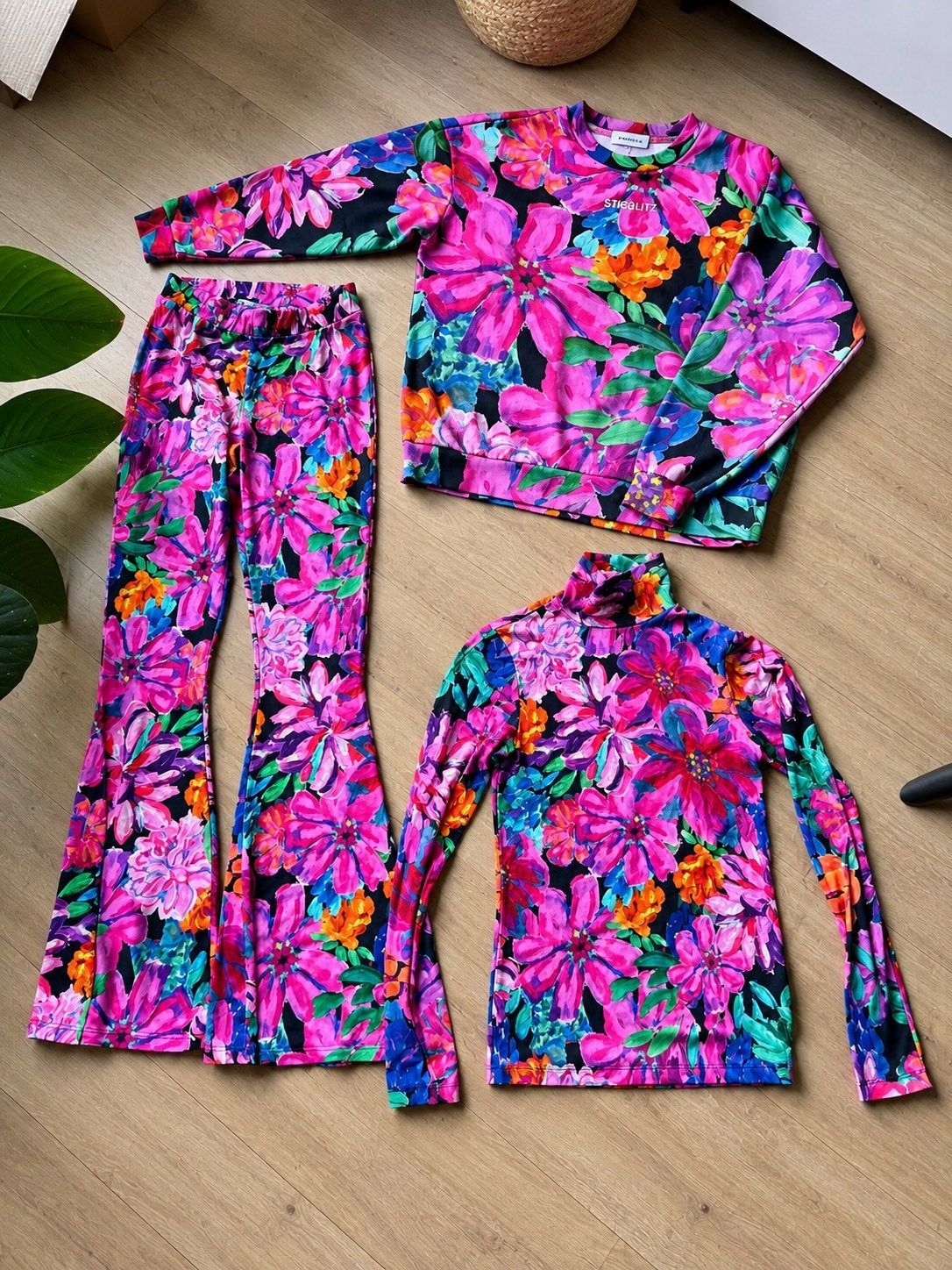Stieglitz 3-delige set Neveah sweater flared legging & pulli, Ophalen of Verzenden, Zo goed als nieuw