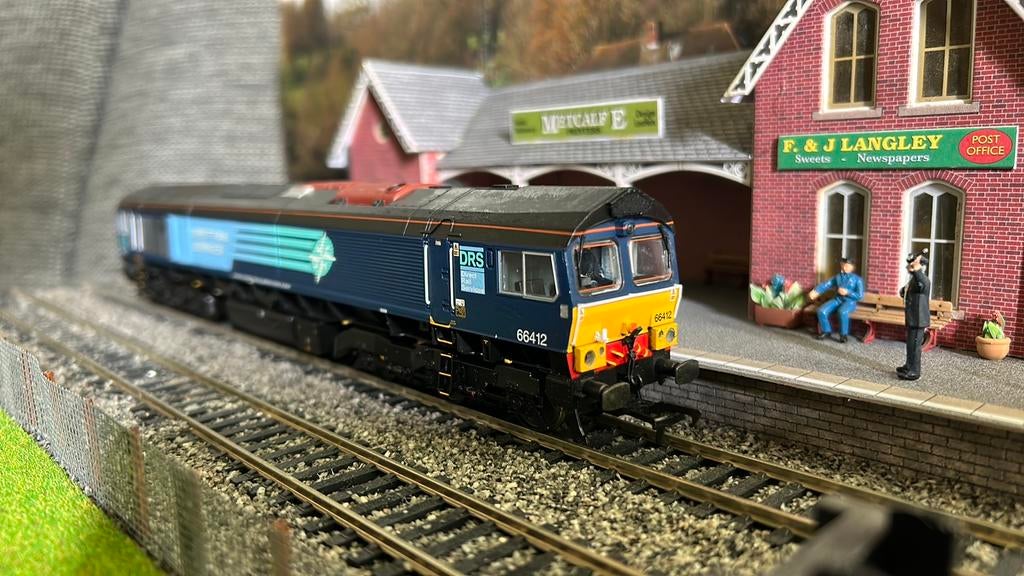 Bachmann Class 66 DRS Digitaal, Overige merken, Ophalen of Verzenden, Zo goed als nieuw, Gelijkstroom