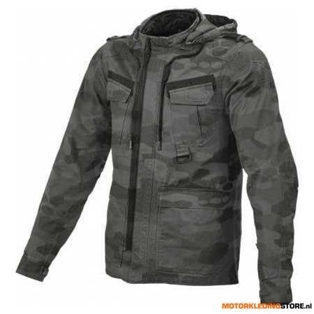 Macna Motorjas Macna, Combat, Donkergrijs, Motoren, Kleding | Motorkleding, Ophalen of Verzenden, Nieuw met kaartje