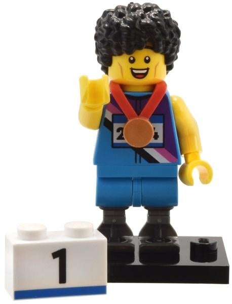 Lego Collectable Minifigures Series 25 Sprinter col25-4 (NIE, Lego, Nieuw, Ophalen of Verzenden, Minifiguren serie