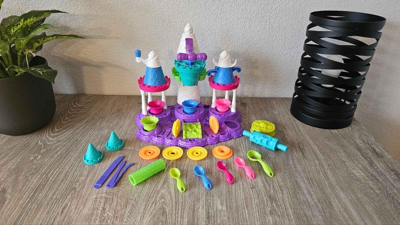 Play Doh IJsjeskasteel, Ophalen of Verzenden, Zo goed als nieuw