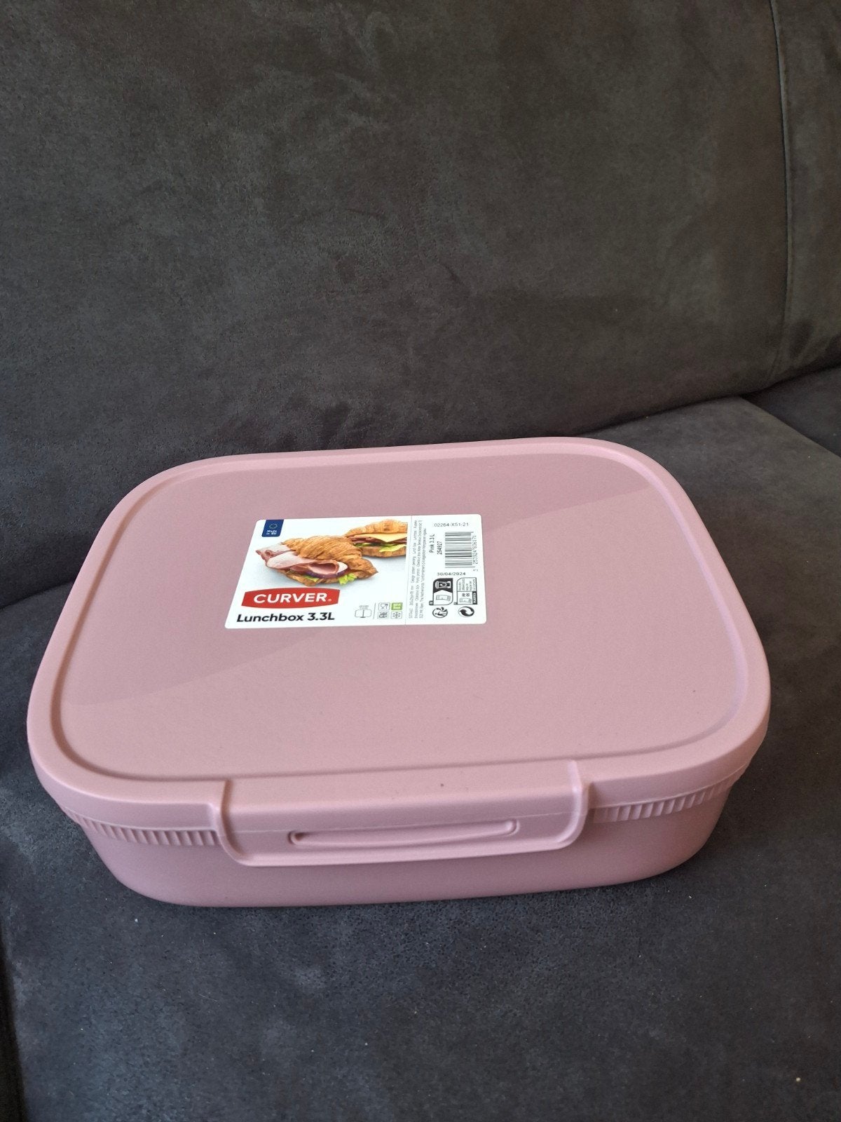 Curver Lunchbox 3.3L, Kunststof, Ophalen of Verzenden, Zo goed als nieuw, Roze
