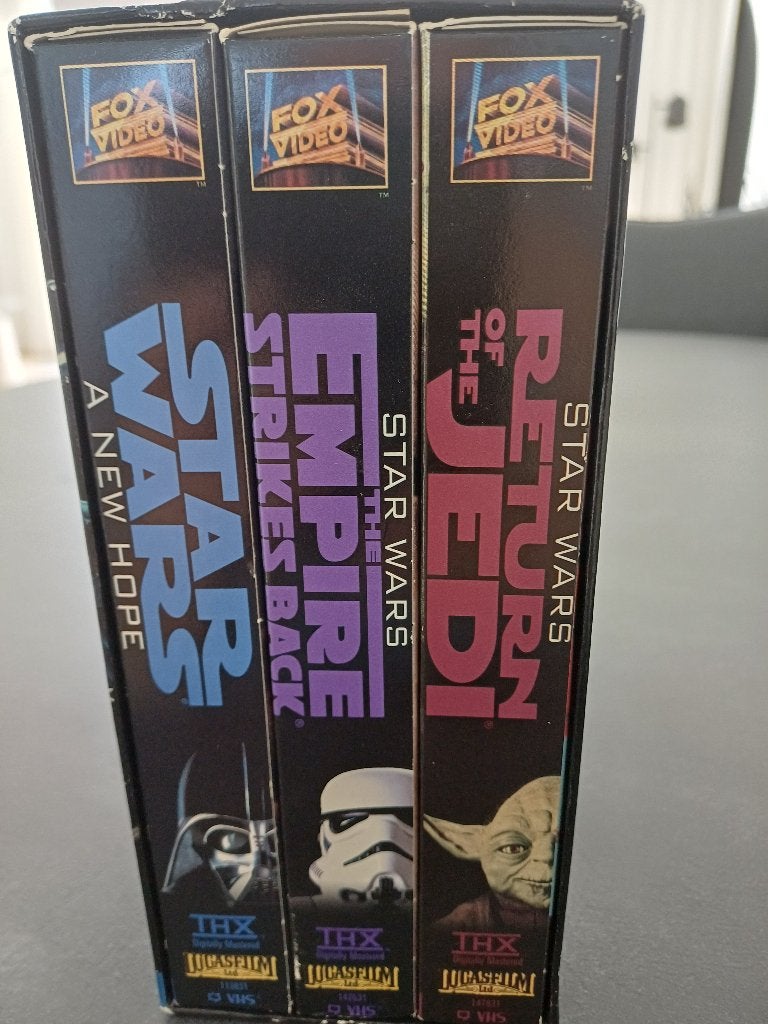Trilogy Stars Wars VHS, Verzamelen, Ophalen of Verzenden, Zo goed als nieuw, Overige typen