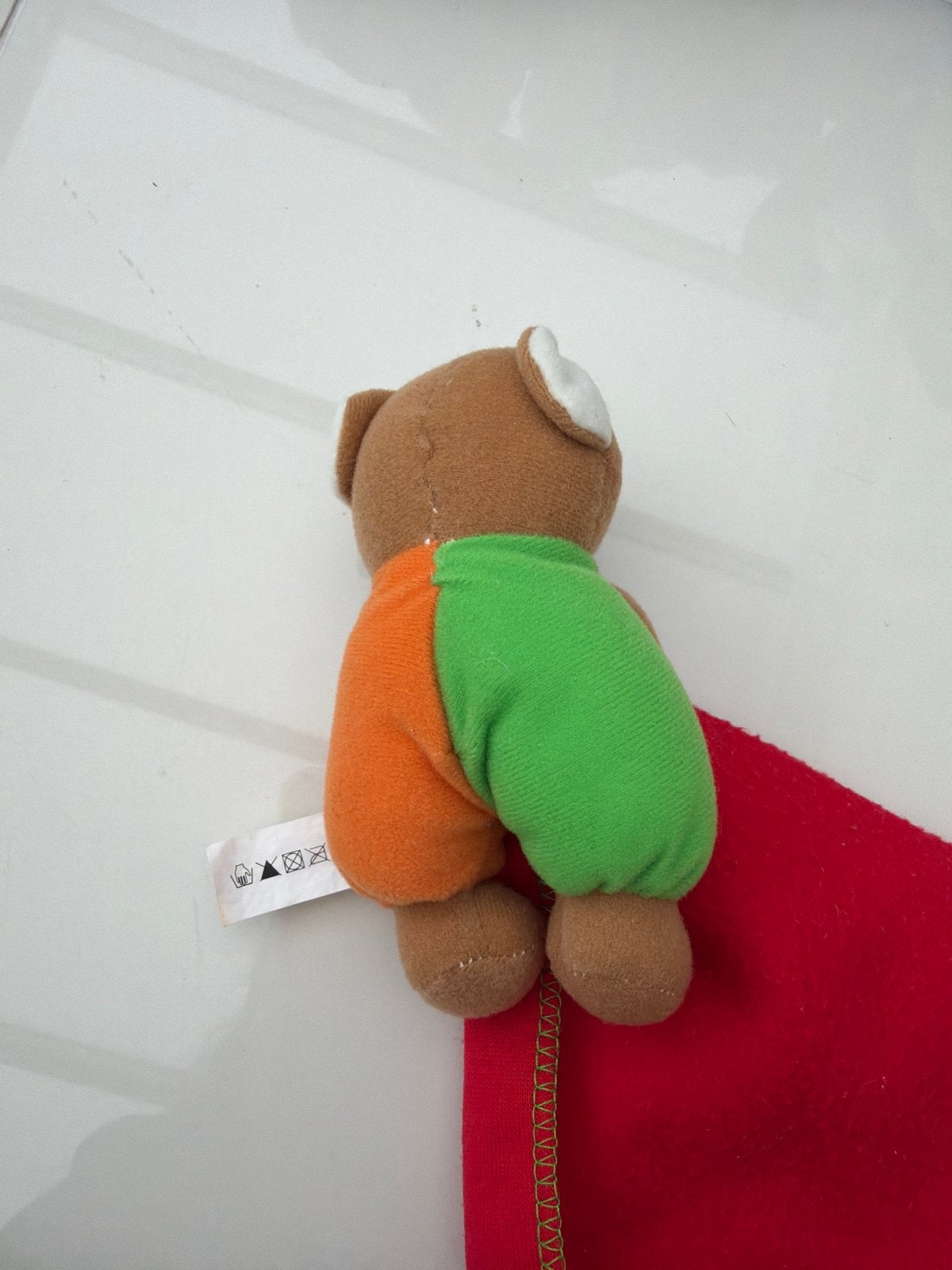 Simba Knuffelbeer met rood knuffeldoekje, Overige merken, Overige karakters, Beer, Ophalen of Verzenden
