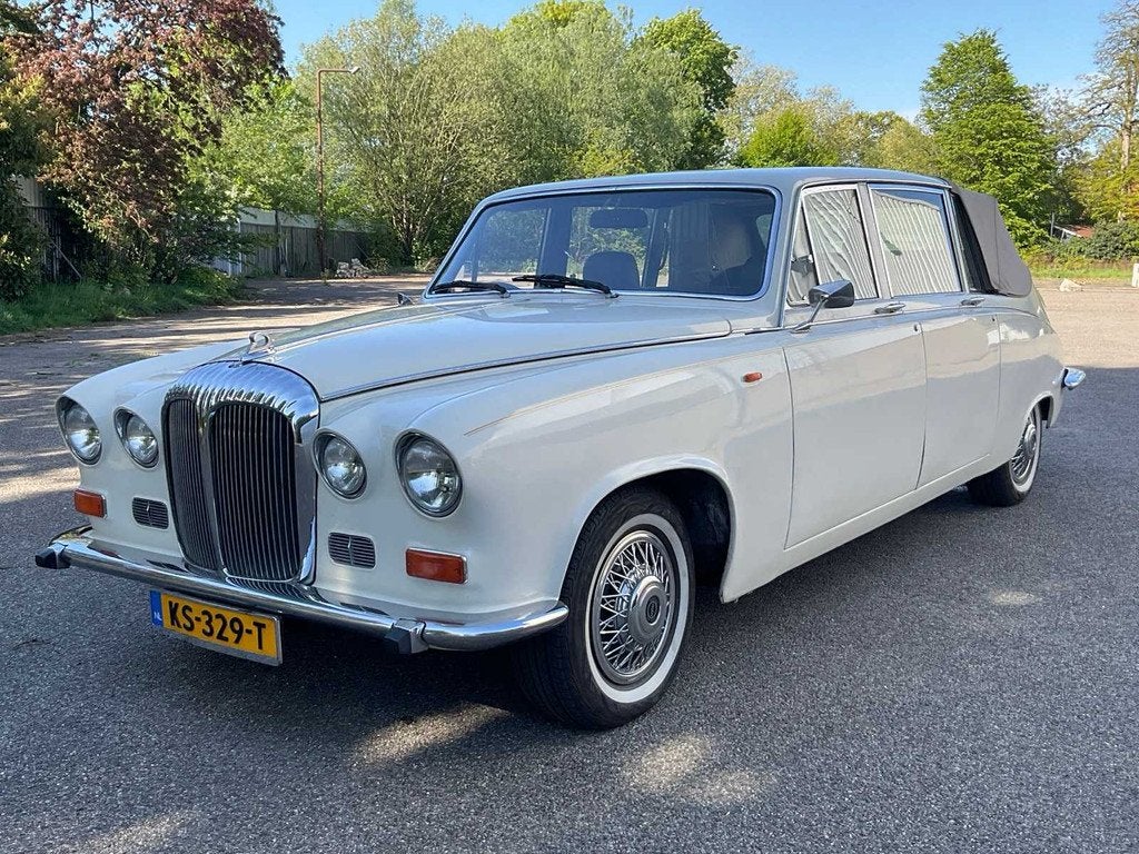 1986 Daimler DS420 Oldtimer, Overige merken, Wit, Bedrijf, Sedan