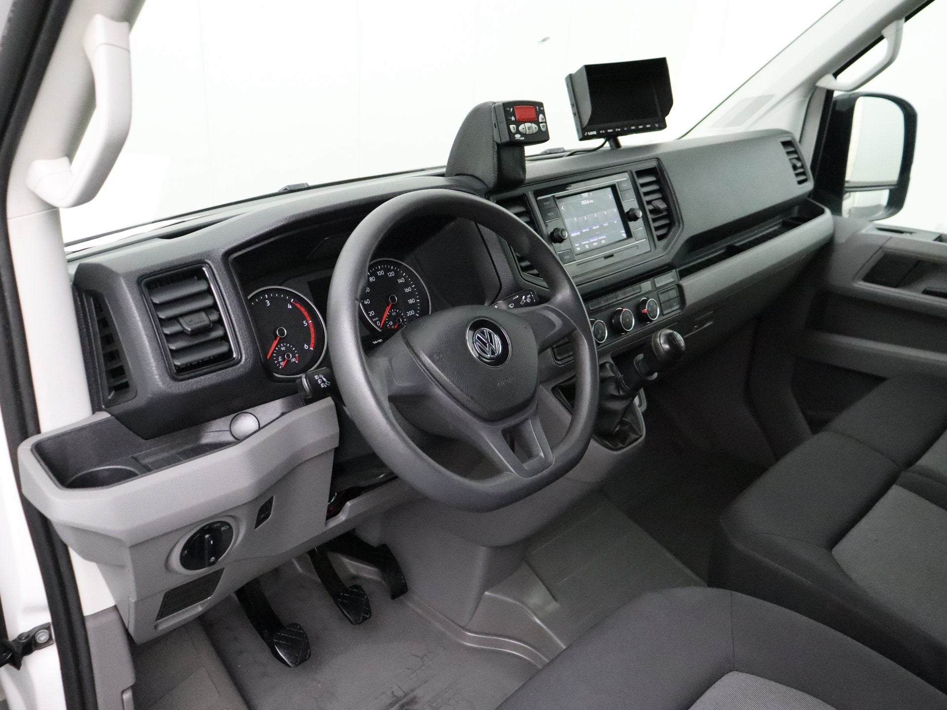 Volkswagen Crafter 2.0TDI 140PK Koel/Vries Bakwagen | Airco, Stof, Gebruikt, Zwart, Volkswagen